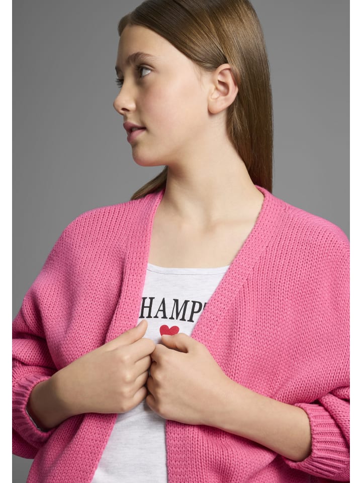 Bruno Banani Розовый меланжевый кардиган
Bruno Banani Розовый меланжевый кардиган