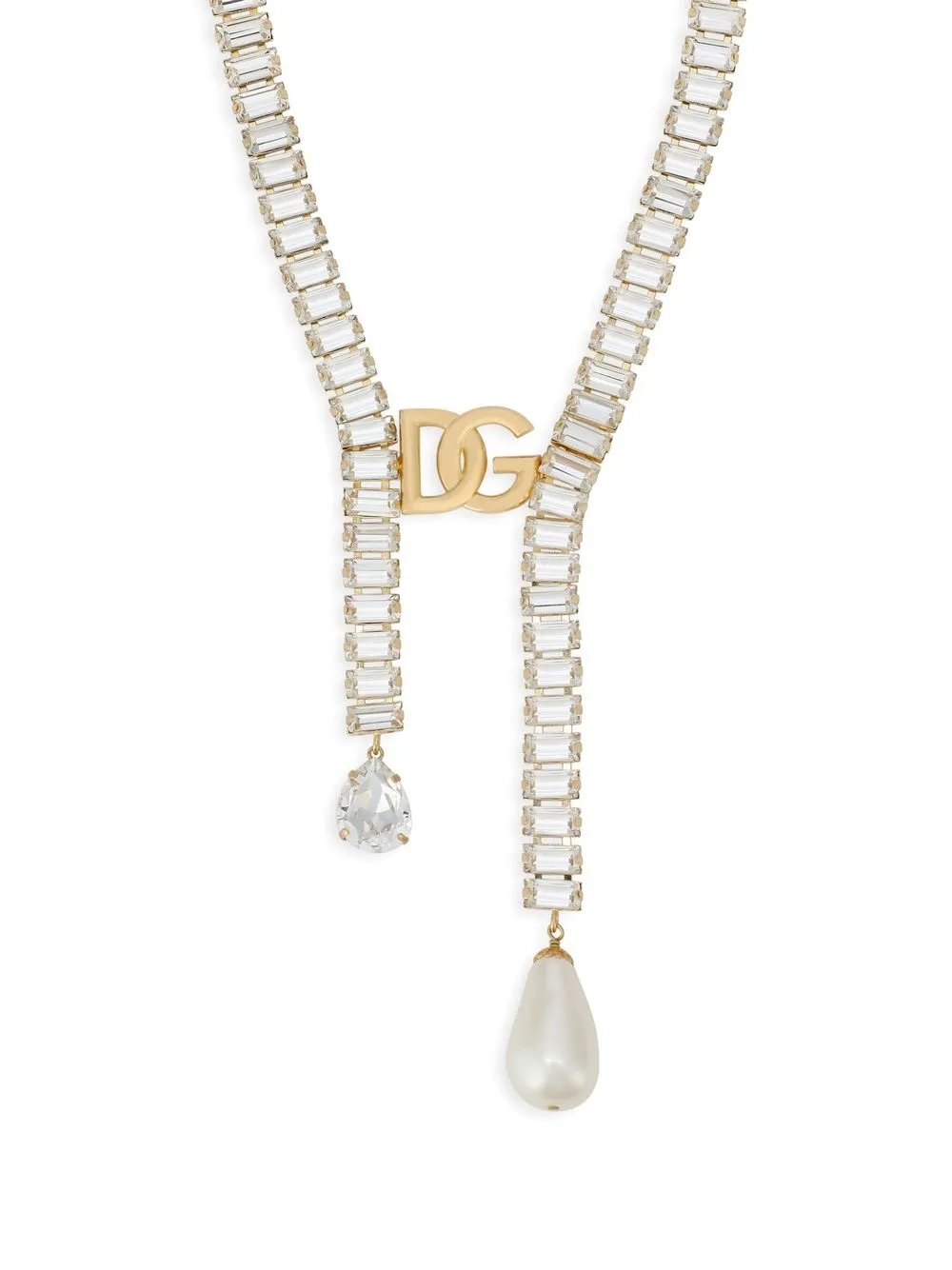 Колье со стразами и логотипом DOLCE & GABBANA, золотой
Колье со стразами и логотипом DOLCE & GABBANA, золотой