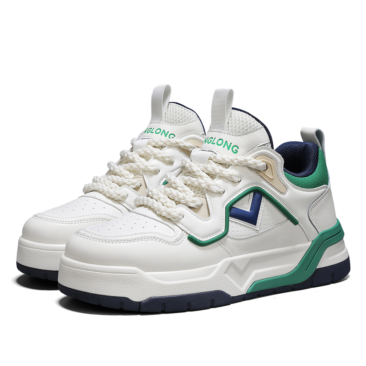 KANGLONG Антискользящие и износостойкие низкие скейтерские кроссовки для мужчин с эффектом увеличения роста - сине-зеленые, цвет Blue Green
KANGLONG Антискользящие и износостойкие низкие скейтерские кроссовки для мужчин с эффектом увеличения роста - сине-зеленые, цвет Blue Green