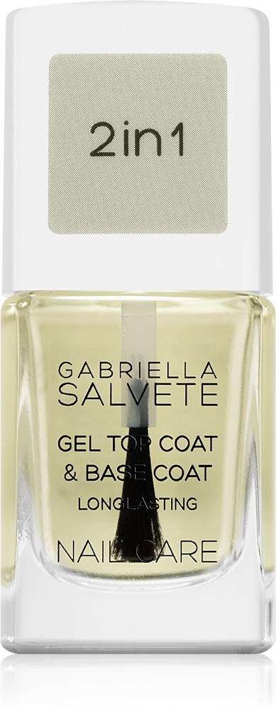 Базовое и верхнее покрытие для ухода за ногтями, гелевая текстура, основа для лака и верхнее покрытие Gabriella Salvete, 11 мл
Базовое и верхнее покрытие для ухода за ногтями, гелевая текстура, основа для лака и верхнее покрытие Gabriella Salvete, 11 мл