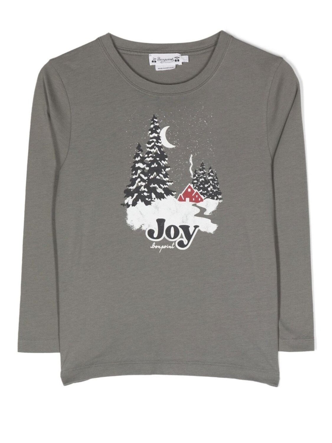 Bonpoint футболка Tadda с длинными рукавами, серый 
Bonpoint футболка Tadda с длинными рукавами, серый