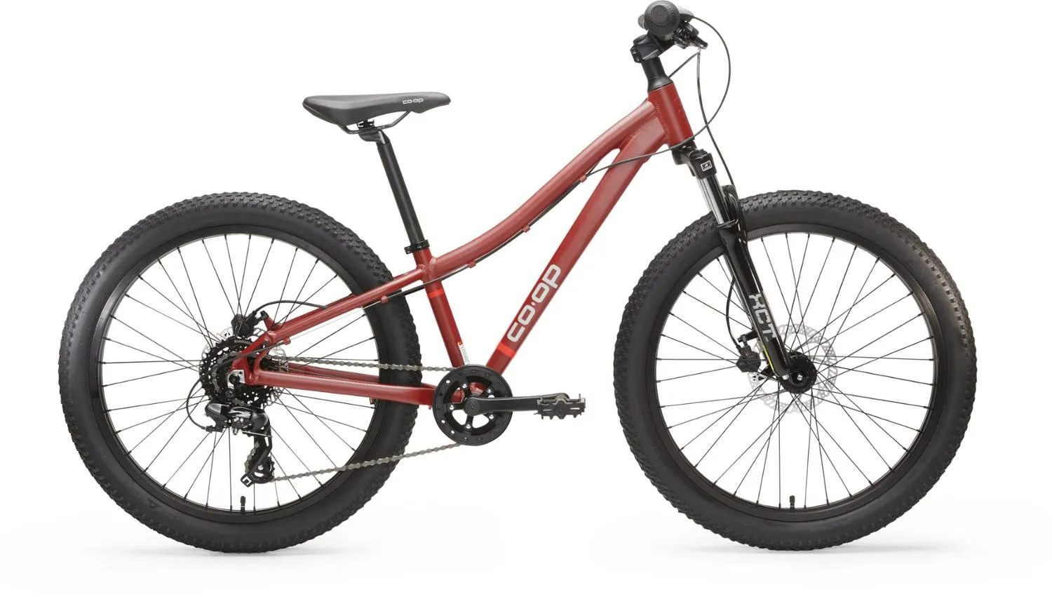 Детский горный велосипед REV DRT 24 Co-op Cycles, Moab Red 
Детский горный велосипед REV DRT 24 Co-op Cycles, Moab Red