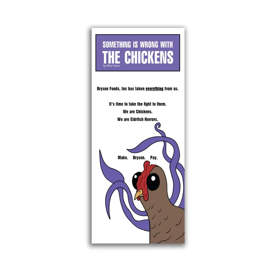 Something is Wrong With the Chickens, Roleplaying Games (moreblueberries), мягкая обложка
Something is Wrong With the Chickens, Roleplaying Games (moreblueberries), мягкая обложка