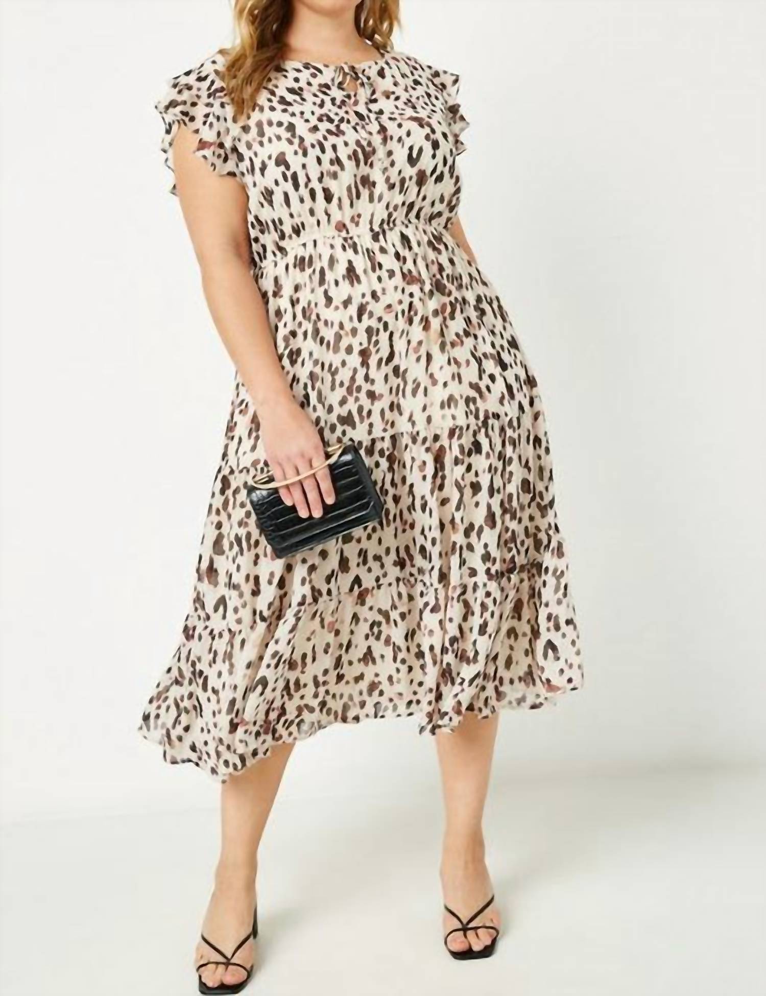 Платье миди с пышными рукавами и завязкой на шее в кремовом цвете Hayden LA
Платье миди с пышными рукавами и завязкой на шее в кремовом цвете Hayden LA