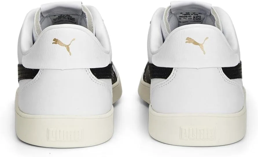 Мужские кроссовки PUMA Club 5v5, белый/черный/золотой
Мужские кроссовки PUMA Club 5v5, белый/черный/золотой