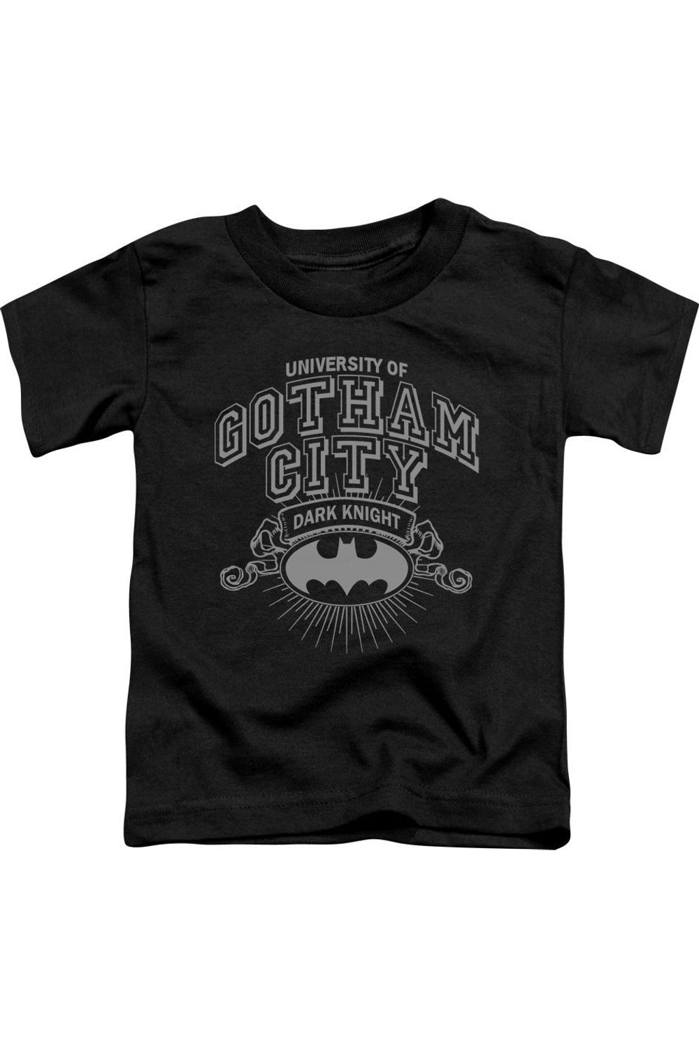 Футболка с коротким рукавом Batman University Of Gotham для малышей Gildan, черный
Футболка с коротким рукавом Batman University Of Gotham для малышей Gildan, черный