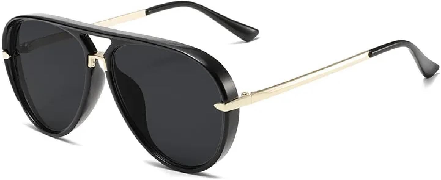 Солнцезащитные очки с защитой от УФ-излучения UV400 | Женские очки с двойной перемычкой | Линзы ярких цветов для занятий спортом на открытом воздухе и вождения DSVIGF, Black-black
Солнцезащитные очки с защитой от УФ-излучения UV400 | Женские очки с двойной перемычкой | Линзы ярких цветов для занятий спортом на открытом воздухе и вождения DSVIGF, Black-black