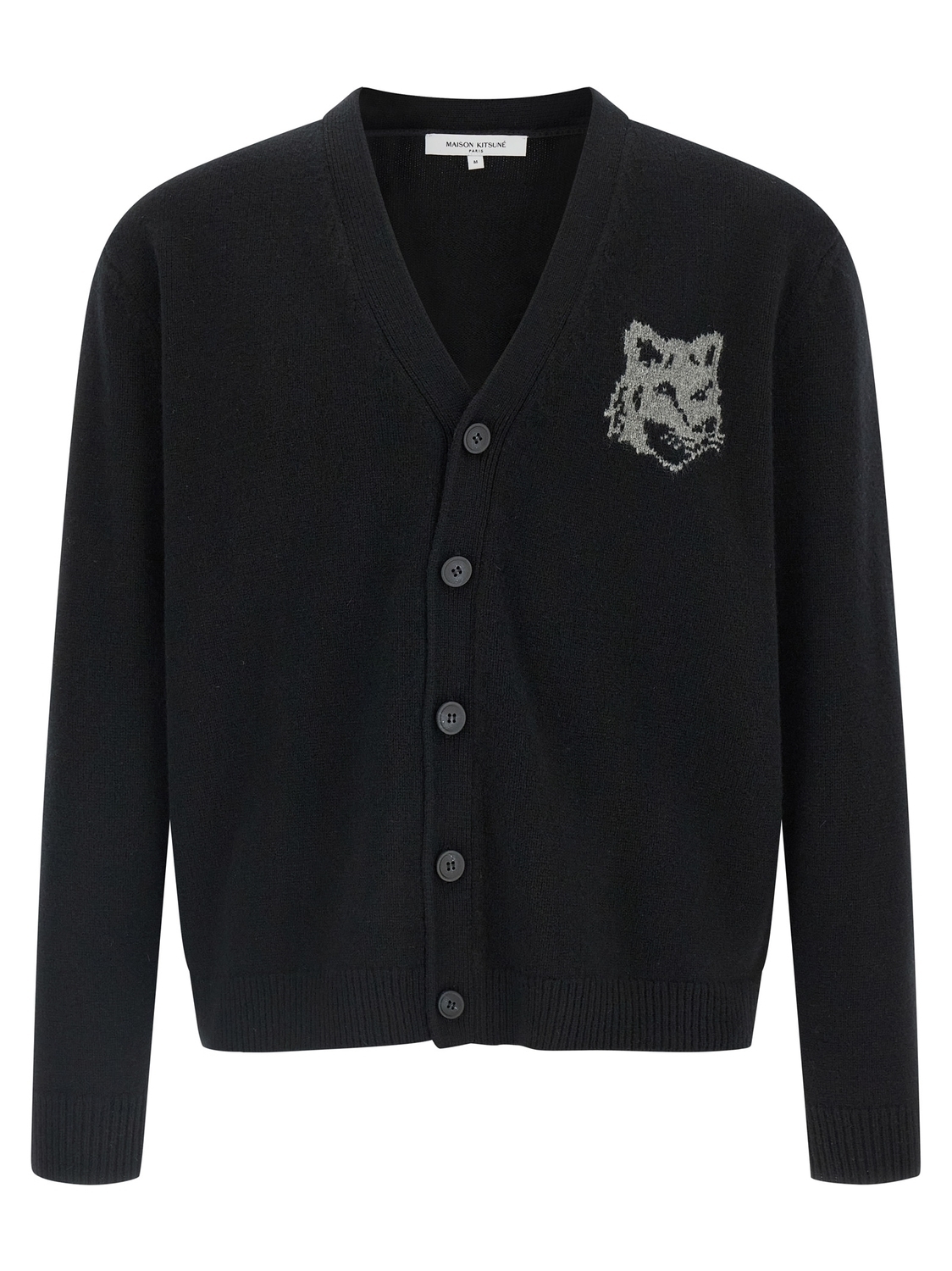 Кардиган «Fox Head» Maison Kitsuné, черный
Кардиган «Fox Head» Maison Kitsuné, черный