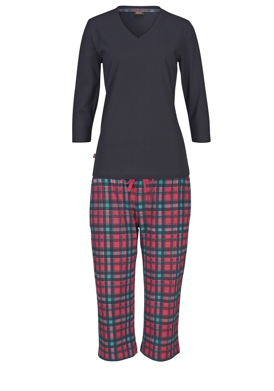 Пижама H.I.S Pajama, цвет dark grey/cranberry
Пижама H.I.S Pajama, цвет dark grey/cranberry