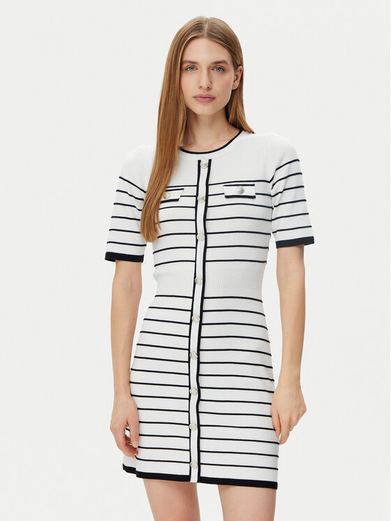 Трикотажное платье обычного кроя 251-RMELIN Morgan, белый
Трикотажное платье обычного кроя 251-RMELIN Morgan, белый