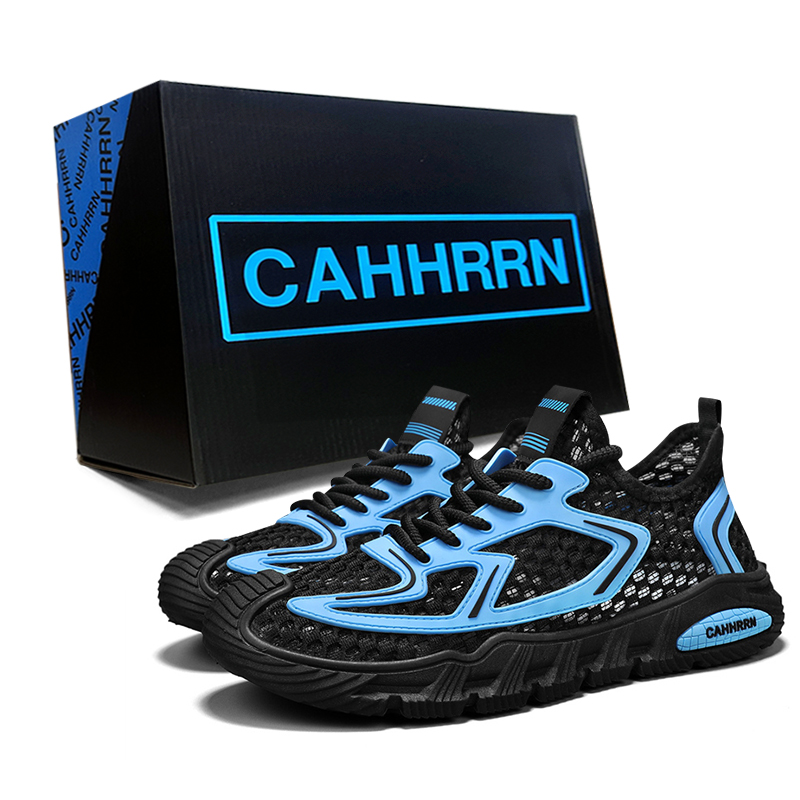 CAHHRRN Дышащие низкие повседневные кроссовки мужские - черный синий, цвет Black Blue
CAHHRRN Дышащие низкие повседневные кроссовки мужские - черный синий, цвет Black Blue