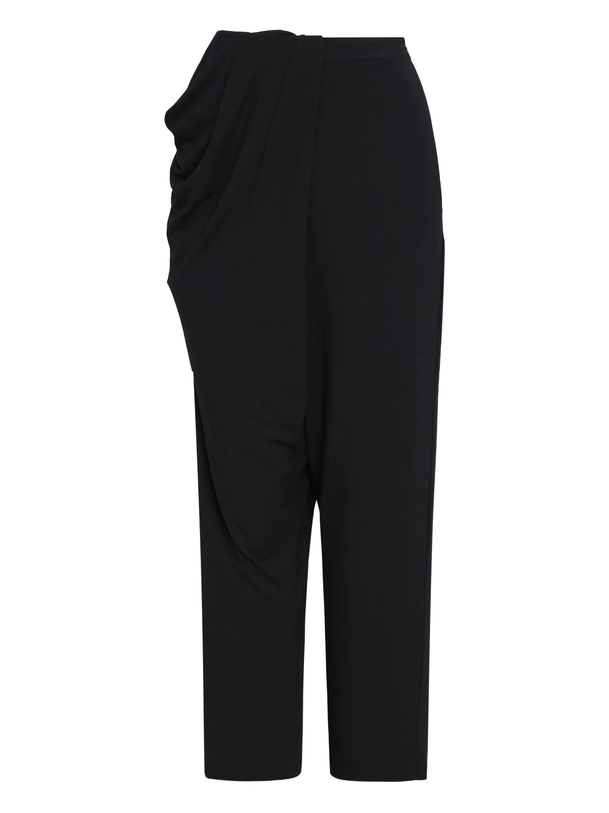 Драпированные брюки с низким шаговым швом Uma | Raquel Blay, черный
Драпированные брюки с низким шаговым швом Uma | Raquel Blay, черный