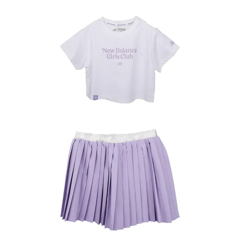 Детский комплект из юбки New Balance, фиолетовый
Детский комплект из юбки New Balance, фиолетовый