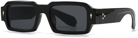 Панк-классические солнцезащитные очки с заклепками для женщин и мужчин. Модные винтажные солнцезащитные очки. Популярные модели. Защита от ультрафиолета UV400 MTZJH, Black Black
Панк-классические солнцезащитные очки с заклепками для женщин и мужчин. Модные винтажные солнцезащитные очки. Популярные модели. Защита от ультрафиолета UV400 MTZJH, Black Black