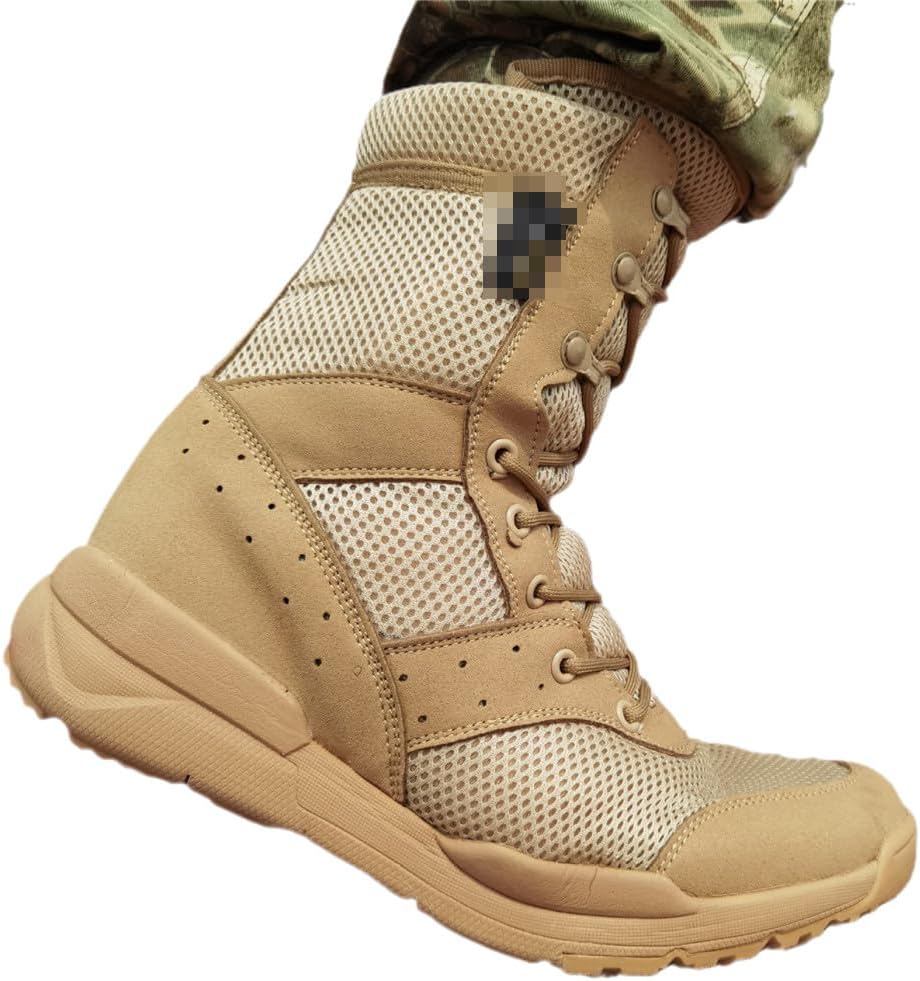 Летние боевые боевые ботинки Мужчины-женщины Тренировки по скалолазанию Легкие тактические ботинки для активного похода Дышащие сетчатые обувь Suwequest, '47 Zipper Sand Mesh
Летние боевые боевые ботинки Мужчины-женщины Тренировки по скалолазанию Легкие тактические ботинки для активного похода Дышащие сетчатые обувь Suwequest, '47 Zipper Sand Mesh