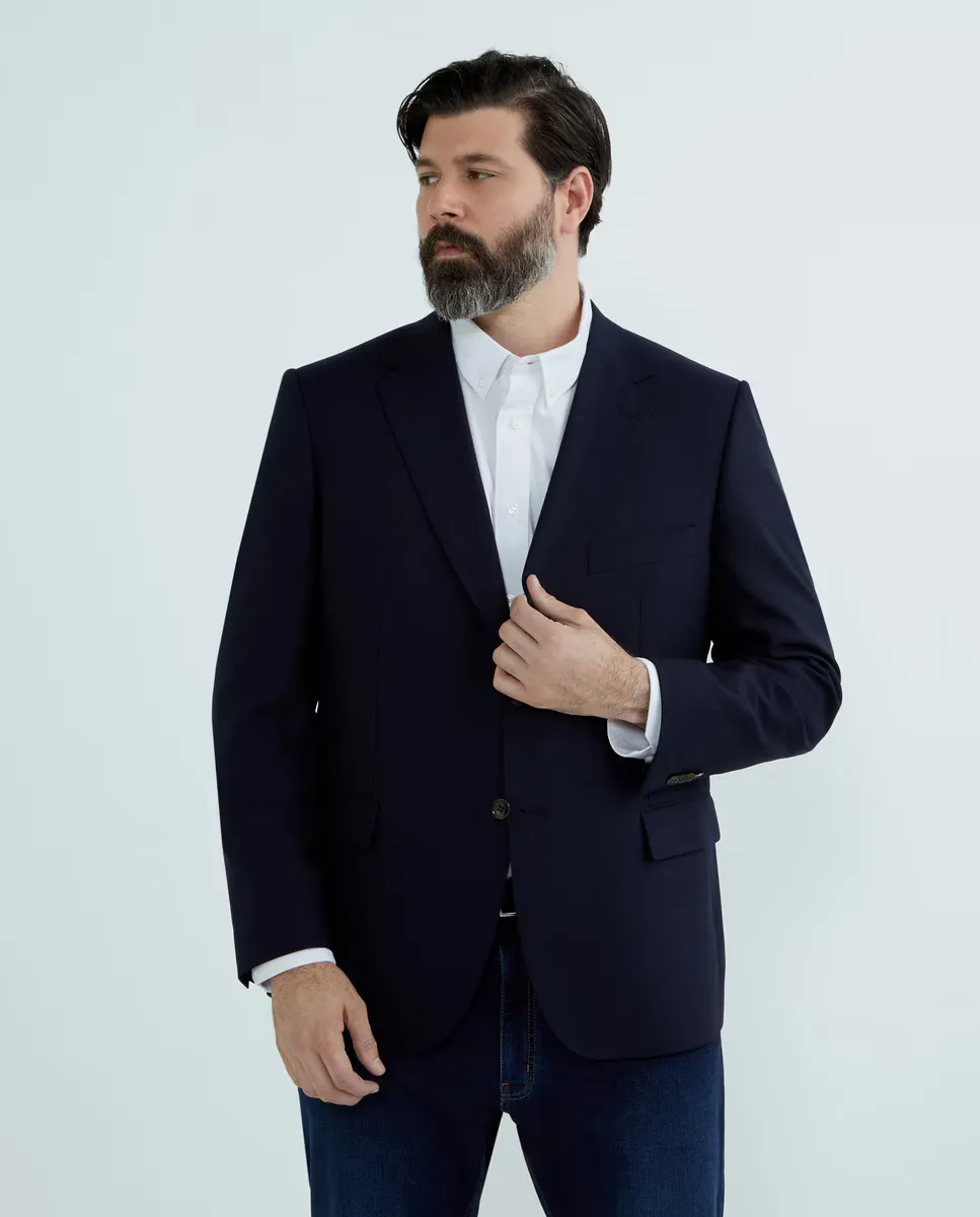 Мужской моющийся пиджак больших размеров Dustin, темно-синий
Мужской моющийся пиджак больших размеров Dustin, темно-синий