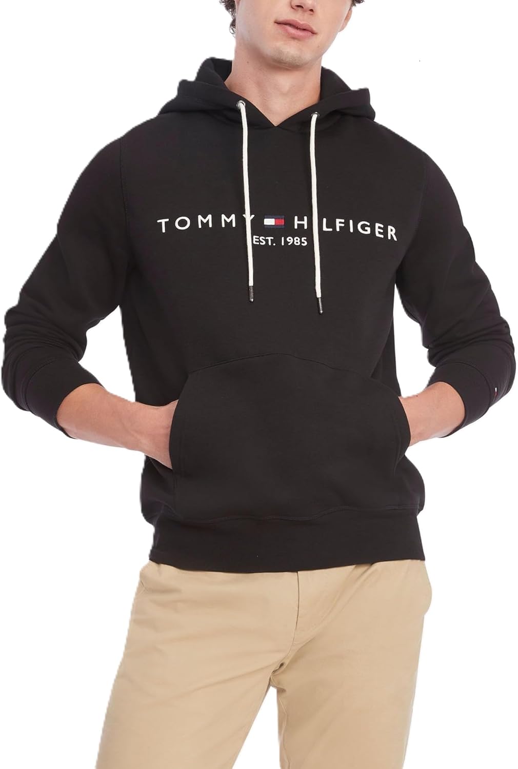 Мужская флисовая толстовка Tommy Hilfiger средней плотности с вышитым логотипом, также доступна в размерах для больших и высоких размеров, Black
Мужская флисовая толстовка Tommy Hilfiger средней плотности с вышитым логотипом, также доступна в размерах для больших и высоких размеров, Black