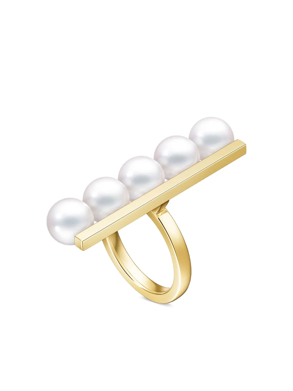 Кольцо Collection Line Balance Plus из желтого золота с жемчугом TASAKI, золотой