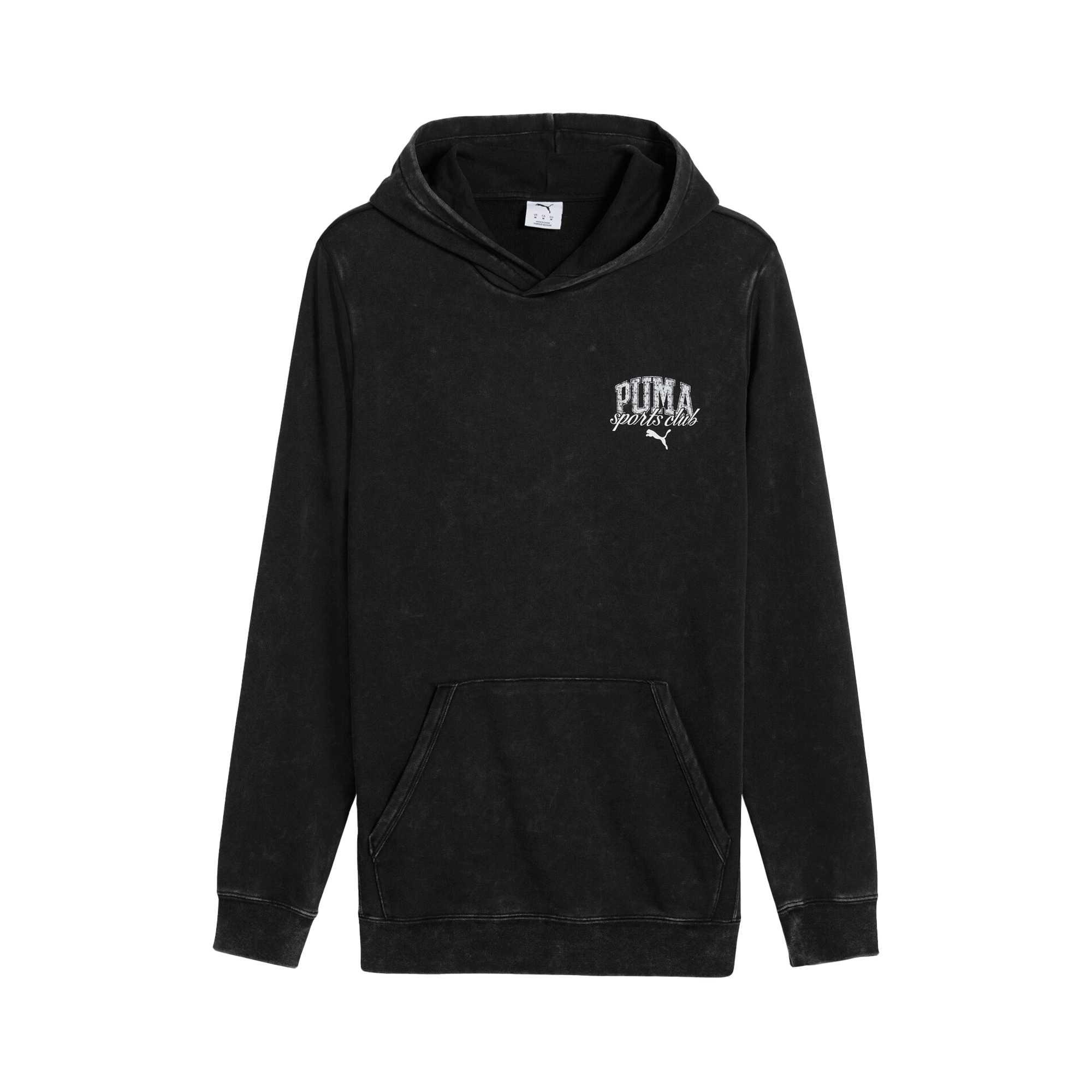 Классическая худи для мужчин с эффектом потертости PUMA, черный
Классическая худи для мужчин с эффектом потертости PUMA, черный