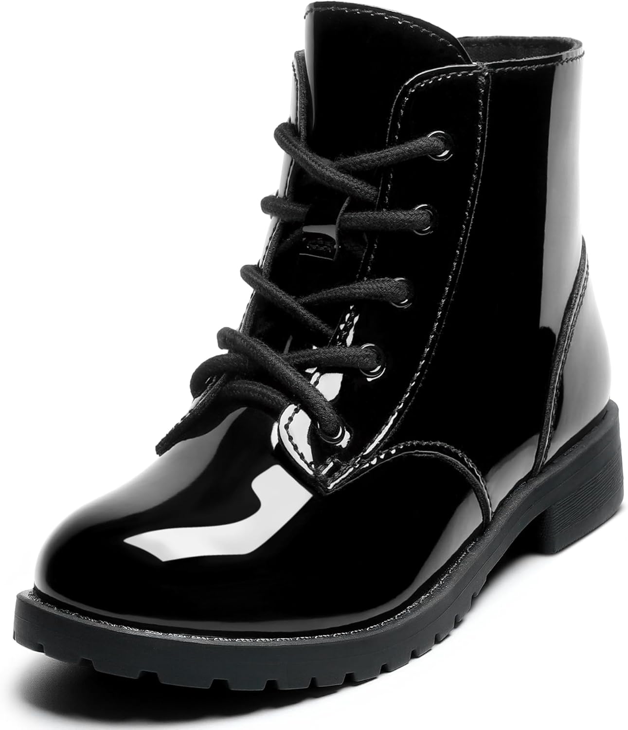 Детские ботинки для девочек с шнуровкой и боковой молнией, сапожки в стиле милитари для малышей/детей младшего и старшего возраста CCVON, Black
Детские ботинки для девочек с шнуровкой и боковой молнией, сапожки в стиле милитари для малышей/детей младшего и старшего возраста CCVON, Black