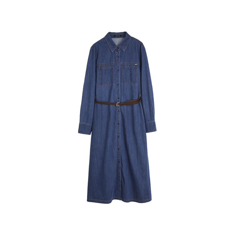 ELLE Платье с длинным рукавом Women's Denim Blue
ELLE Платье с длинным рукавом Women's Denim Blue