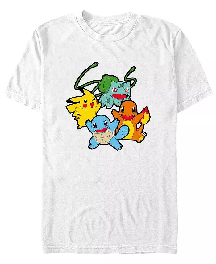 Мужская классическая футболка с коротким рукавом Pokemon Group Fifth Sun, белый
Мужская классическая футболка с коротким рукавом Pokemon Group Fifth Sun, белый
