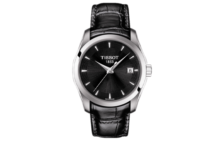 TISSOT Часы T CLASSIC Collection Quartz Movement Women's Watch 32mm Black Dial Stainless Steel Case Leather Strap
TISSOT Часы T CLASSIC Collection Quartz Movement Women's Watch 32mm Black Dial Stainless Steel Case Leather Strap
