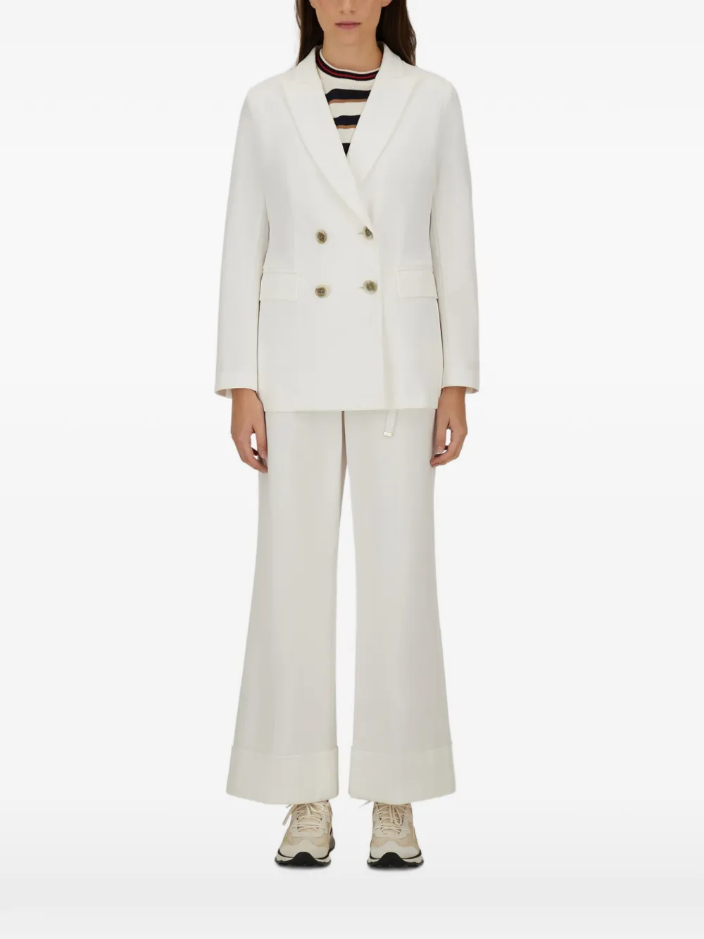 Двубортный пиджак Herno, белый
Двубортный пиджак Herno, белый