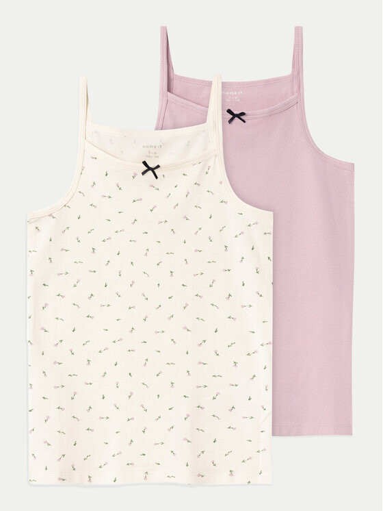 Комплект из 2 топов стандартной посадки Name It, мультиколор
Комплект из 2 топов стандартной посадки Name It, мультиколор