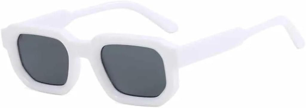 Солнцезащитные очки с защитой UV400 | Маленькая оправа, линзы конфетного цвета | Для женщин и мужчин, для занятий спортом на открытом воздухе и вождения DSVIGF, White Gray
Солнцезащитные очки с защитой UV400 | Маленькая оправа, линзы конфетного цвета | Для женщин и мужчин, для занятий спортом на открытом воздухе и вождения DSVIGF, White Gray