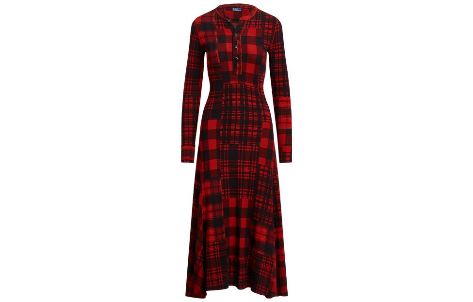 Polo Ralph Lauren Женское красное платье с длинными рукавами FW23
Polo Ralph Lauren Женское красное платье с длинными рукавами FW23