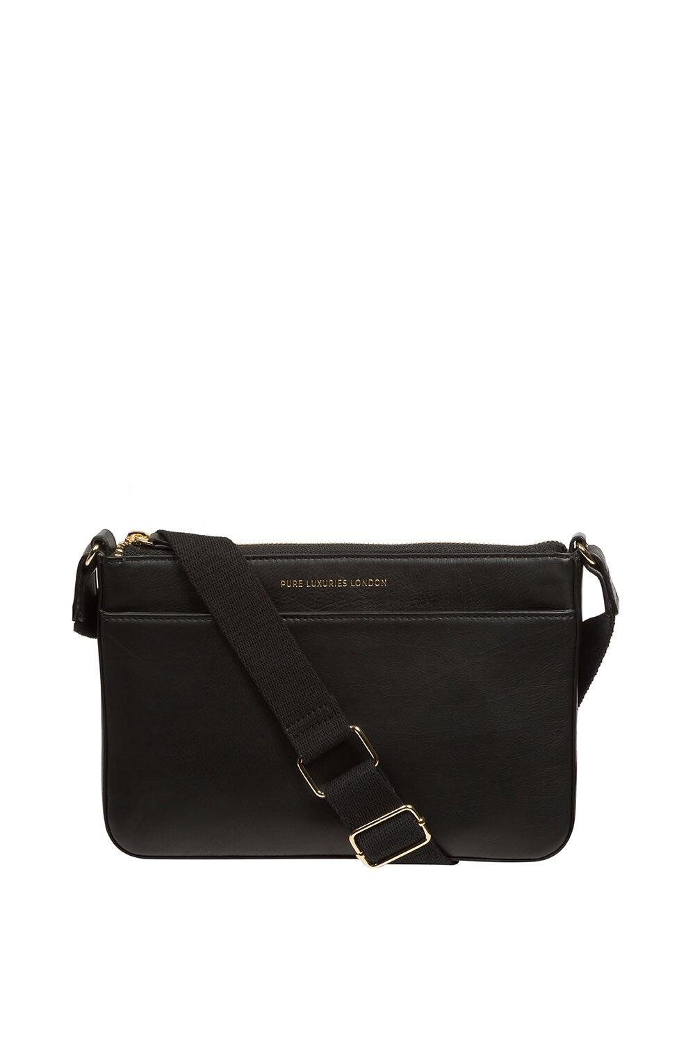 Сумка через плечо 'Raye' из кожи наппа Pure Luxuries London, черный 
Сумка через плечо 'Raye' из кожи наппа Pure Luxuries London, черный