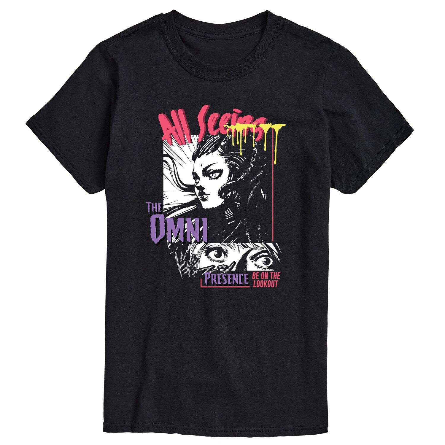 Мужская футболка «Всевидящее аниме» Licensed Character 
Мужская футболка «Всевидящее аниме» Licensed Character