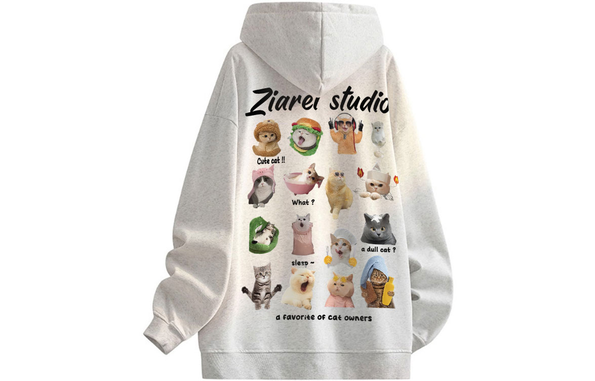 Толстовка Unisex Hooded Moderate Regular ZIAREL, белый heather серый
Толстовка Unisex Hooded Moderate Regular ZIAREL, белый heather серый