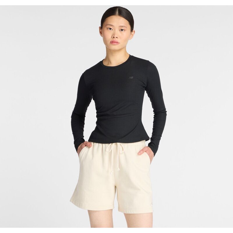 Рубашка с длинным рукавом и микрорубчиком New Balance, черный
Рубашка с длинным рукавом и микрорубчиком New Balance, черный