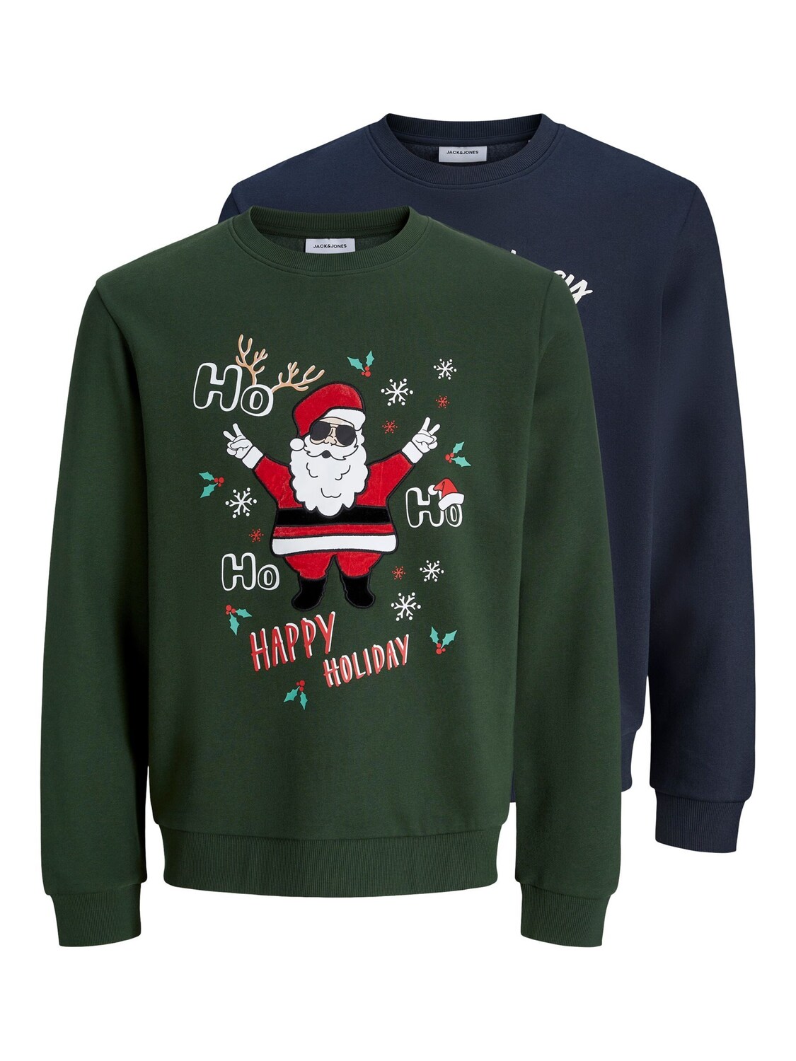 JACK & JONES Свитшот в темно-синем, зеленом
JACK & JONES Свитшот в темно-синем, зеленом