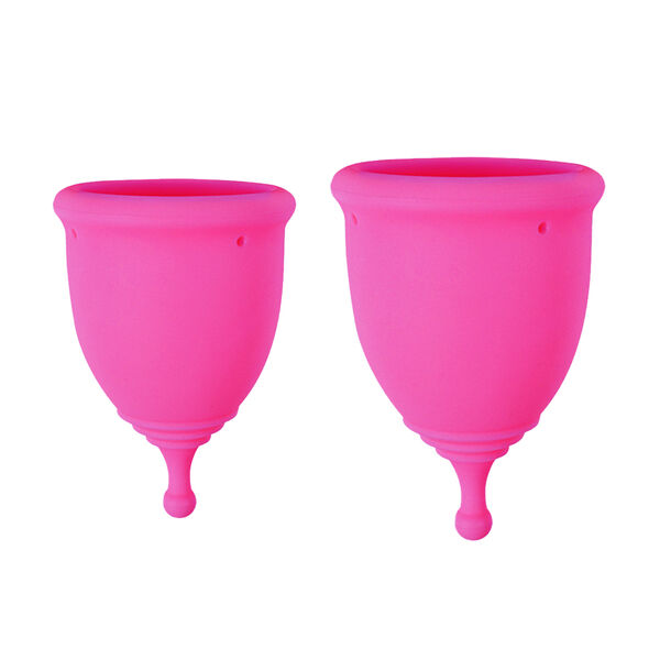 Комплект: менструальная чаша, размер M, 1 шт. + менструальная чаша, размер S, 1 шт. Pink
Комплект: менструальная чаша, размер M, 1 шт. + менструальная чаша, размер S, 1 шт. Pink