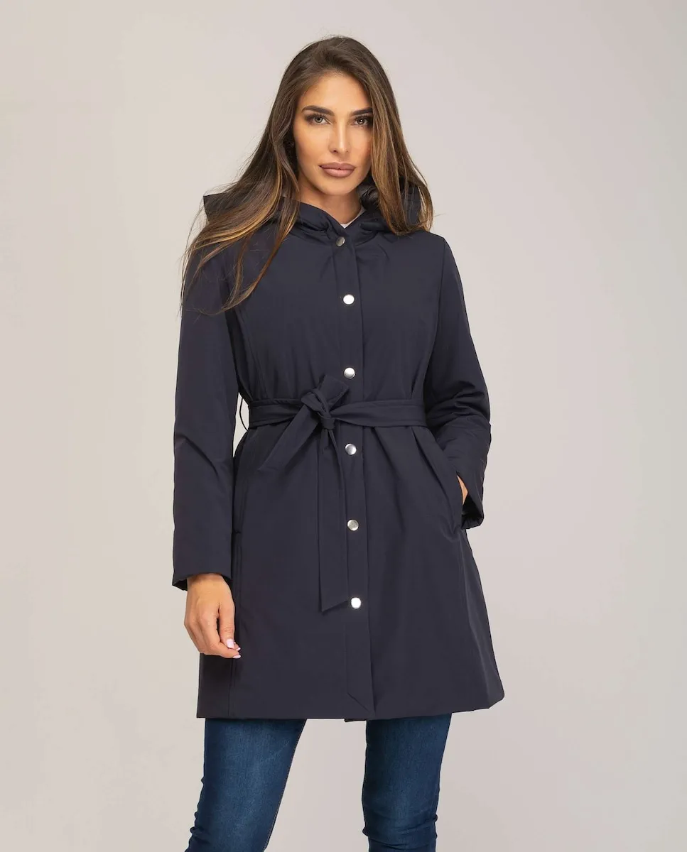 Женский двусторонний плащ с капюшоном Fsh, темно-синий
Женский двусторонний плащ с капюшоном Fsh, темно-синий