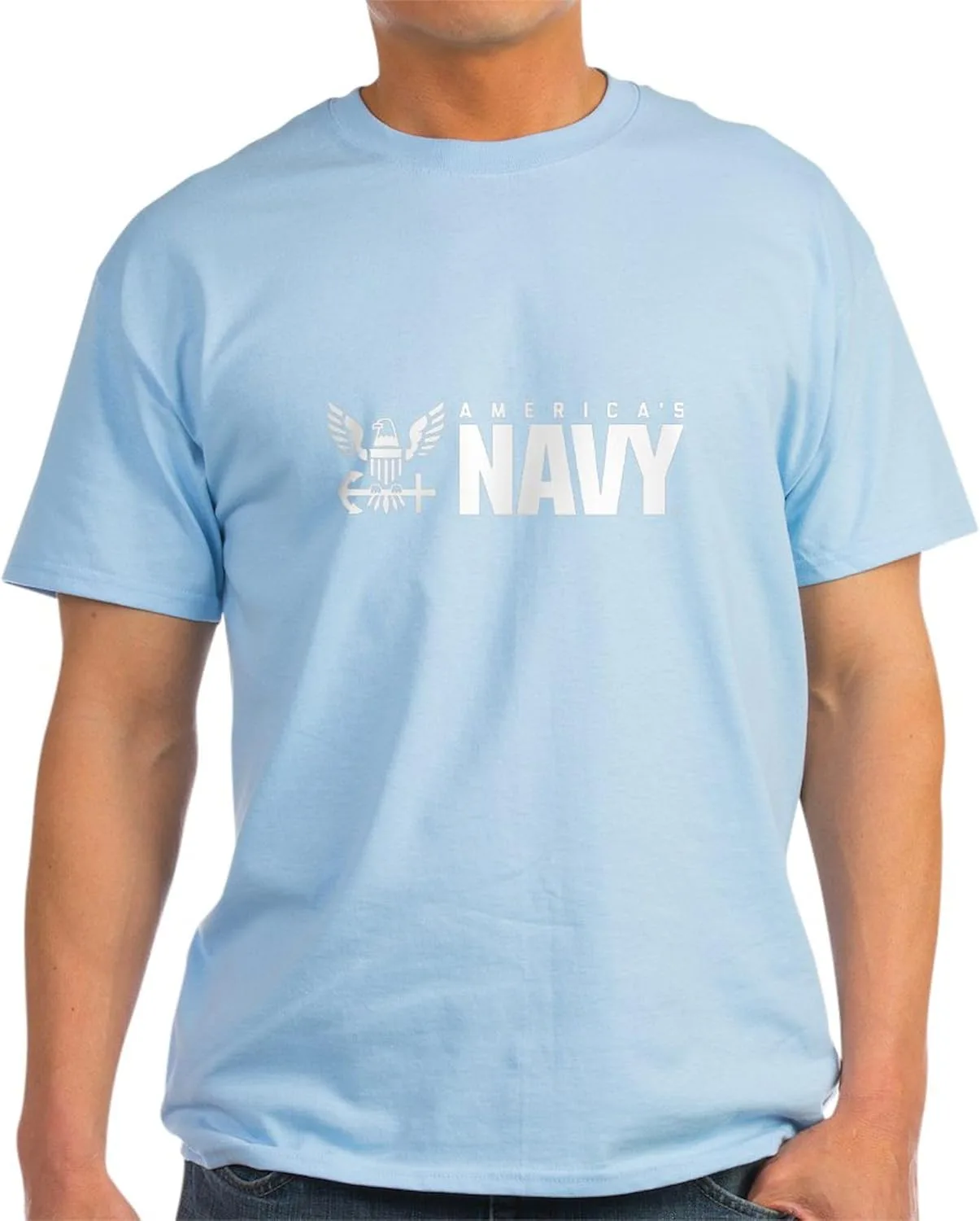 Футболка America's Navy Eagle White Men's Value T Shirt, 100% Cotton CafePress
Футболка America's Navy Eagle White Men's Value T Shirt, 100% Cotton CafePress