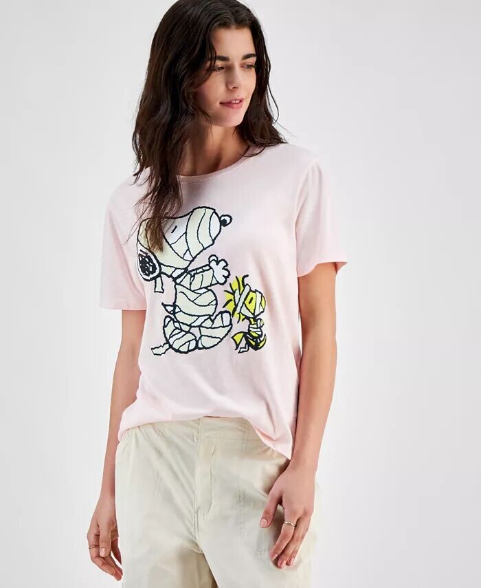 Футболка с круглым вырезом и рисунком Mummy Snoopy для юниоров на Хэллоуин Love Tribe, розовый
Футболка с круглым вырезом и рисунком Mummy Snoopy для юниоров на Хэллоуин Love Tribe, розовый