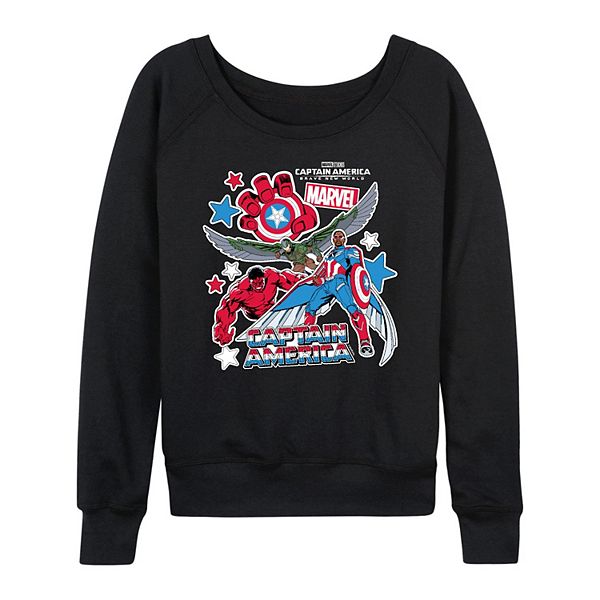 Футболка с длинным рукавом Women's Captain America Brave New World French Terry Marvel
Футболка с длинным рукавом Women's Captain America Brave New World French Terry Marvel