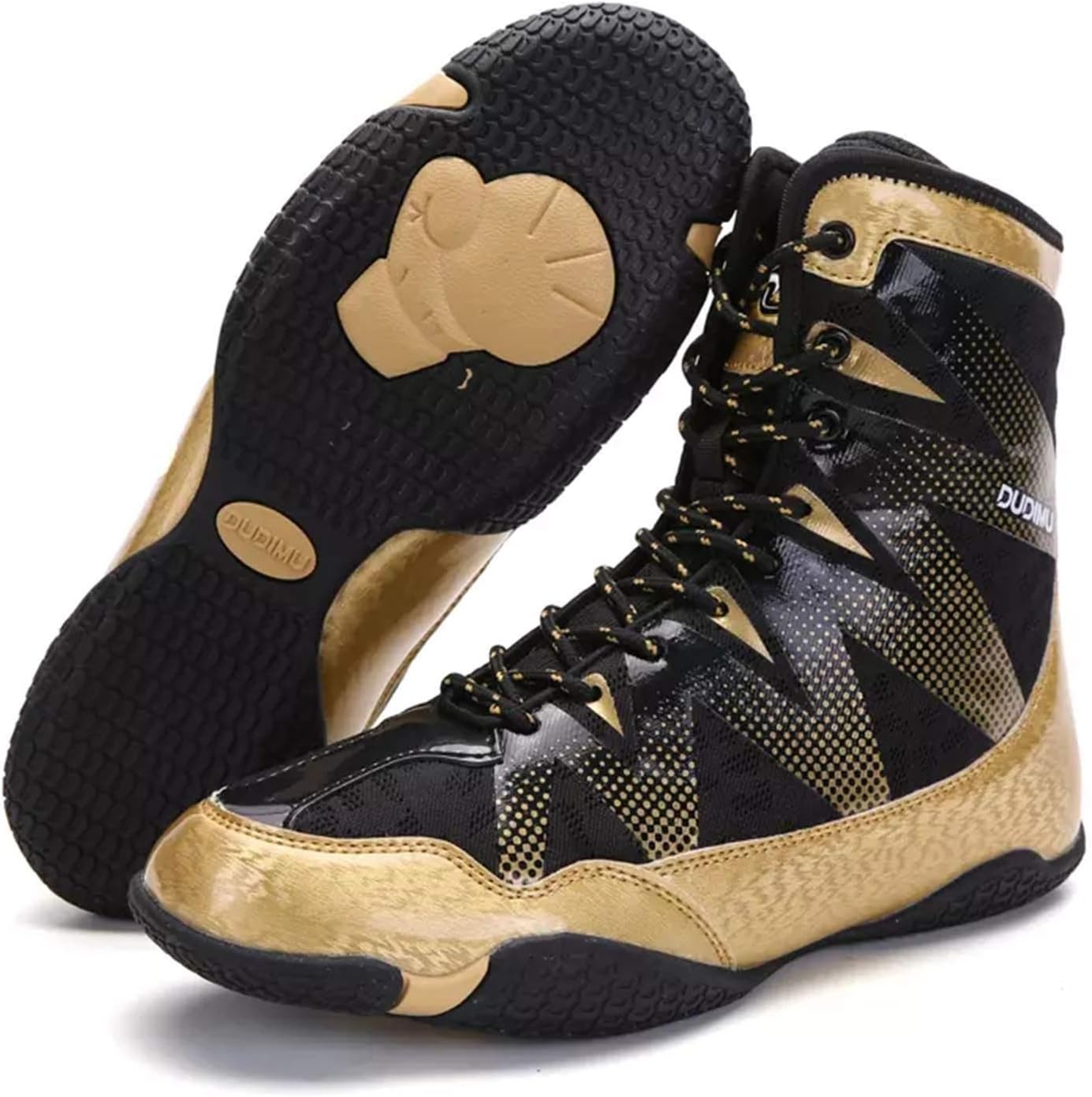 Мужские Боксерские и Борцовские Ботинки HO BEAR Высокие Ботинки для Бокса/Борьбы с Нескользящей Резиновой Подошвой…, черный/золотой
Мужские Боксерские и Борцовские Ботинки HO BEAR Высокие Ботинки для Бокса/Борьбы с Нескользящей Резиновой Подошвой…, черный/золотой