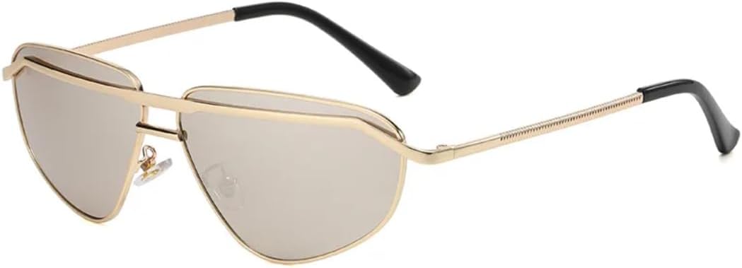 Спортивные солнцезащитные очки для женщин, мужские солнцезащитные очки класса люкс с защитой от УФ-излучения UV400, цветные зеркальные модные очки TKKTLLT, C4champagne
Спортивные солнцезащитные очки для женщин, мужские солнцезащитные очки класса люкс с защитой от УФ-излучения UV400, цветные зеркальные модные очки TKKTLLT, C4champagne