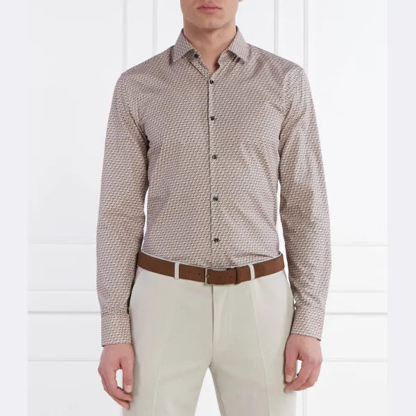 Kenno рубашка узкого кроя Hugo, бежевый
Kenno рубашка узкого кроя Hugo, бежевый