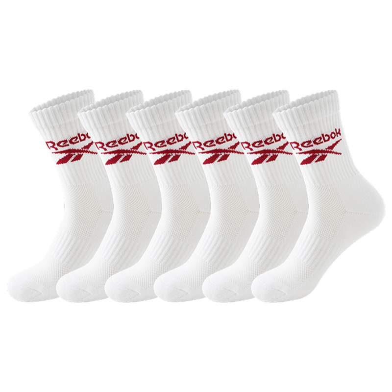Универсальные баскетбольные носки 3 пары Reebok, белый
Универсальные баскетбольные носки 3 пары Reebok, белый
