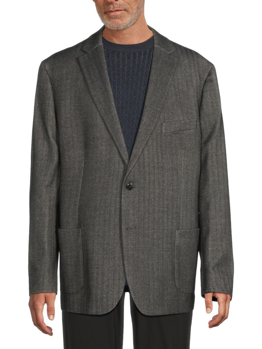 Спортивное пальто классического кроя с лацканами ёлочка Michael Kors, угольный, Черный, Спортивное пальто классического кроя с лацканами ёлочка Michael Kors, угольный 
Спортивное пальто классического кроя с лацканами ёлочка Michael Kors, угольный, Черный, Спортивное пальто классического кроя с лацканами ёлочка Michael Kors, угольный