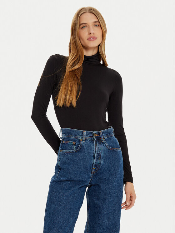 Свитер с высоким воротником приталенного кроя Vero Moda, черный
Свитер с высоким воротником приталенного кроя Vero Moda, черный