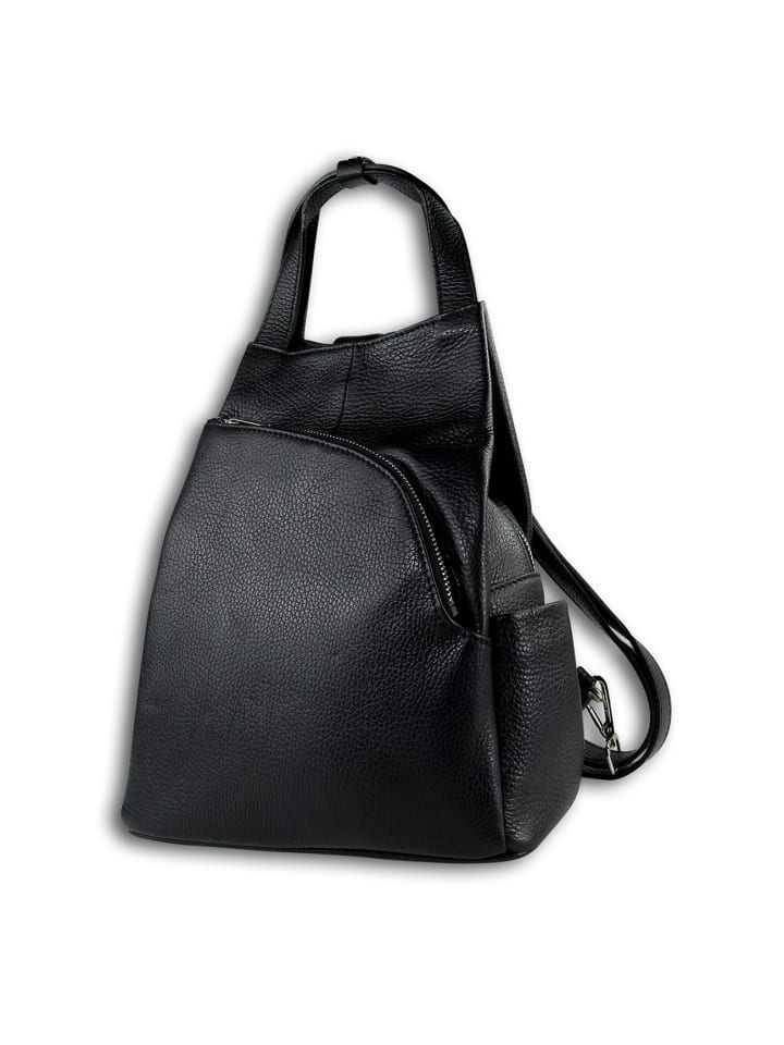 Кожаный городской рюкзак Toscanto, черный, примерно 27 см
Кожаный городской рюкзак Toscanto, черный, примерно 27 см