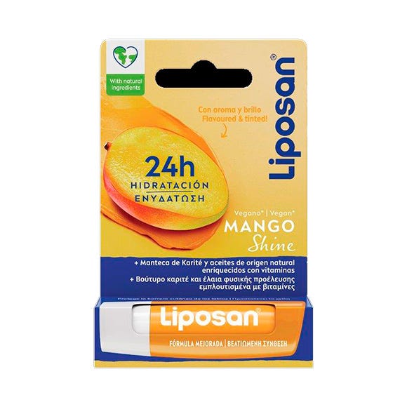 Увлажняющий бальзам для губ LIPOSAN Mango Shine
Увлажняющий бальзам для губ LIPOSAN Mango Shine