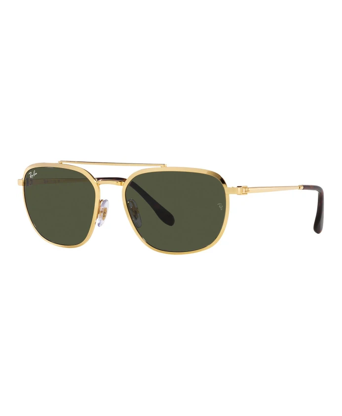 Квадратные металлические солнцезащитные очки с зелеными линзами Ray-Ban, желтый
Квадратные металлические солнцезащитные очки с зелеными линзами Ray-Ban, желтый